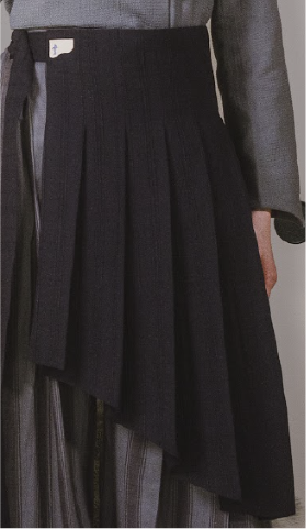PLEATED MAKU BELT