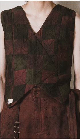 PATCHWORK TSUNAGI VEST