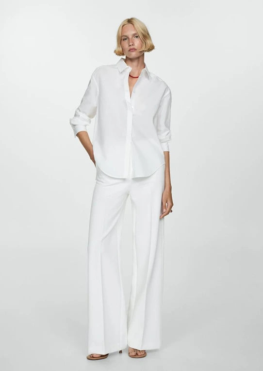 Fluid shirt co-ord set