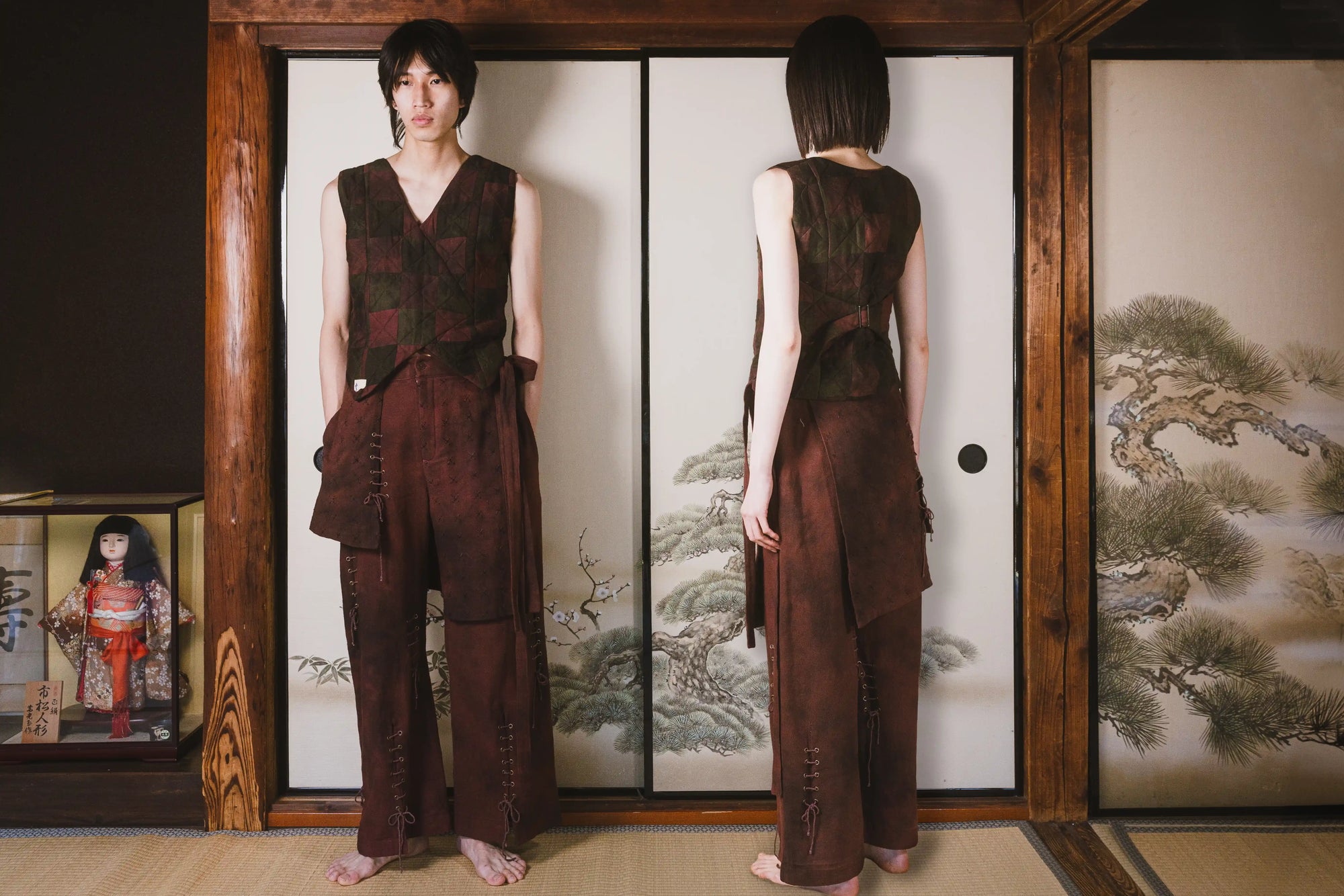 Patchwork Tsunagi Vest